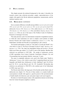 This chapter presents the technical background to this study. It