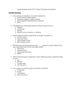 Sample Questions for the SCCC Written Certification