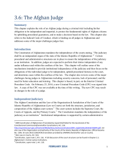 3.6: The Afghan Judge