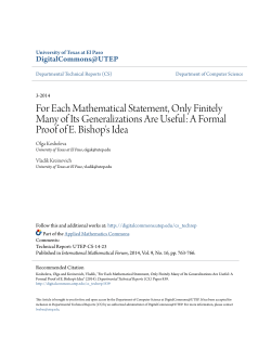 For Each Mathematical Statement, Only Finitely Many of Its