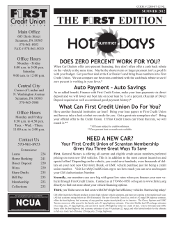 the edition - First Credit Union of Scranton