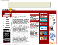 Does PowerPoint make you stupid?