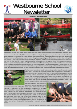 Lower Sixth Induction Camp