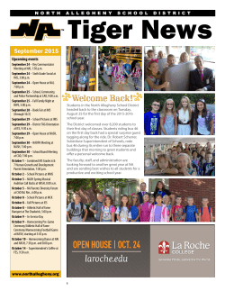September 2015 - North Allegheny School District