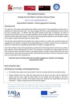 and so again, using the adventure genre is a good choice.