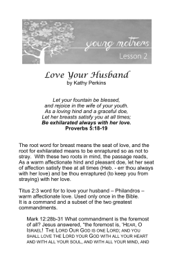 Lesson 02 - Mount Calvary Baptist Church