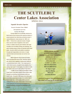 spring 2014 - Minnesota Waters