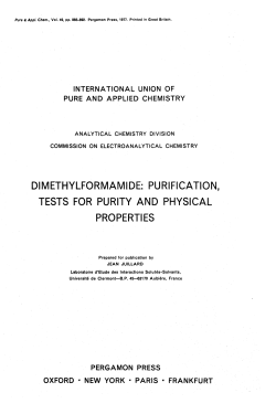 tests for purity and physical