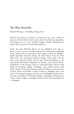 The Blue Butterfly