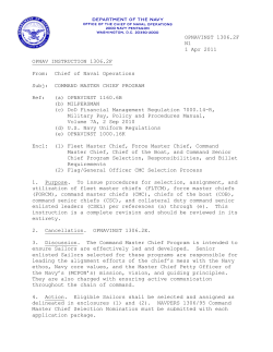 Command Master Chief (CMC)