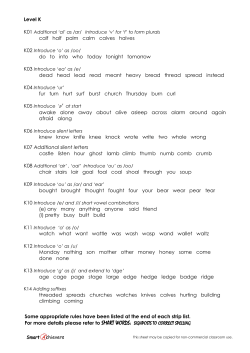 level k lists &ndash; mixed