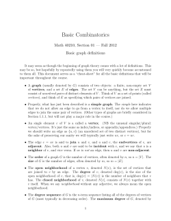 Basic Combinatorics