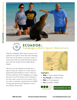 ecuador - Thomson Family Adventures