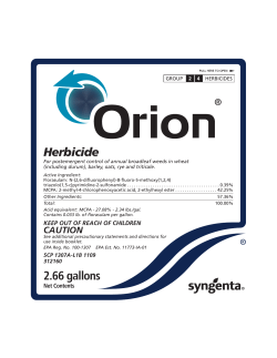 Herbicide 2.66 gallons