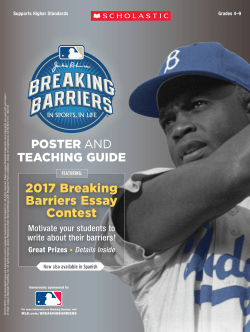 POSTER AND TEACHING GUIDE