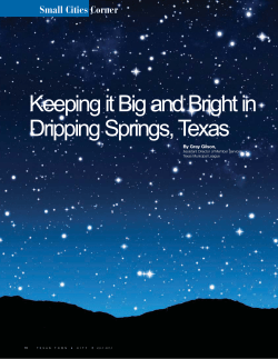Keeping it Big and Bright in Dripping Springs, Texas