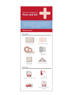 First-aid kit - Sharp HealthCare