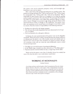 working at mcdonald`s