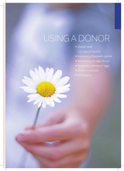 Donor and - Fertility Associates