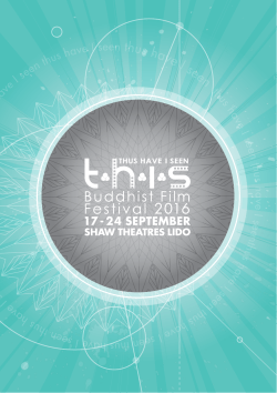Festival Guide - Buddhist Film Festival