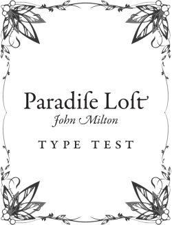 Paradise Lost Sample