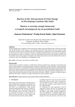 problemy ekorozwoju &ndash; problems of sustainable development