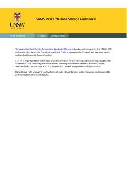 here for latest version - School of Medical Sciences