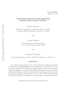The Implications of the COBE-DMR Results for Cosmic Strings