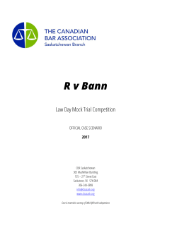 2017 Mock Trial Case