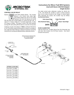pdf NH3 Raven 440/450 DirectConnect&trade; Manual - Micro