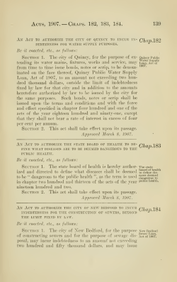 Acts and resolves passed by the General Court