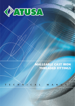 MALLEABLE CAST IRON THREADED FITTINGS