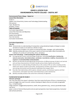 Grade 6 &ndash; Digital Lab