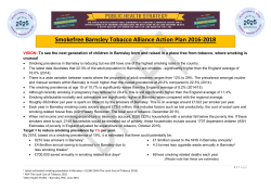 Draft Smokefree Action Plan 2016 , item 9. PDF 528 KB