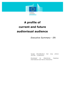 Executive Summary - Europa Creativa