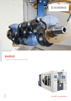 Efficient crankshaft balancing
