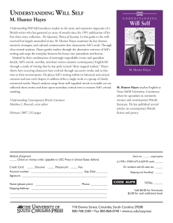 M. Hunter Hayes - University of South Carolina