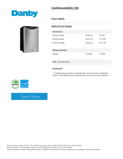 DAR044A6BSLDB | Danby 4.4 cu.ft. Compact Refrigerator | EN-US