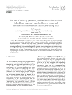 The role of velocity, pressure, and bed stress fluctuations in bed load