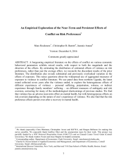 An Empirical Exploration of the Near