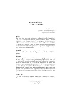 ABŪ ISH.ĀQ AL-ILBĪRĪ - Dipòsit Digital de Documents de la UAB