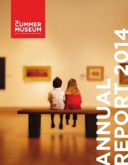 1 Cummer Museum Annual Report 2014