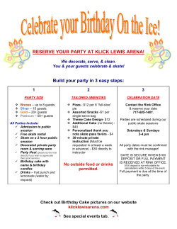 Party details, prices, and application. CLICK