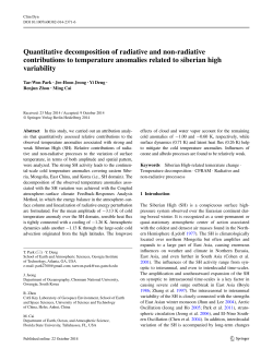Quantitative decomposition of radiative and non