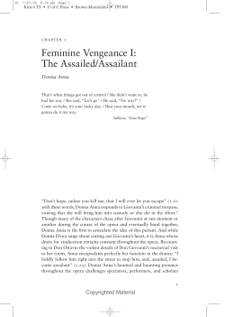 Understanding the Women in Mozart`s Operas