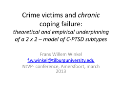 theoretical and empirical underpinning of a 2 x 2 &ndash; model of C