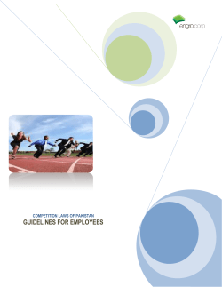 competition laws of pakistan