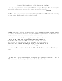 Lecture 1 - UIUC Math