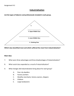 Industrialization