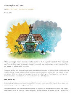 Blowing hot and cold - Carolina Heating Service